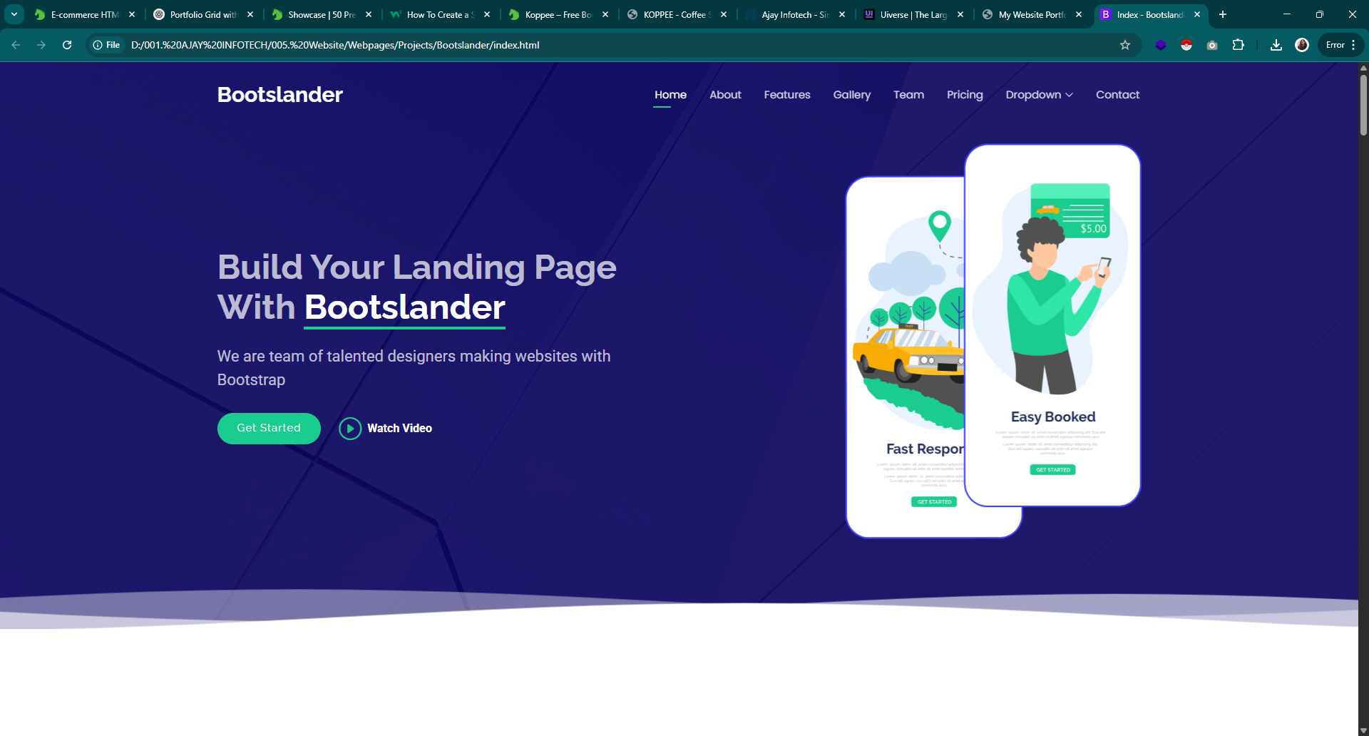 Business Website